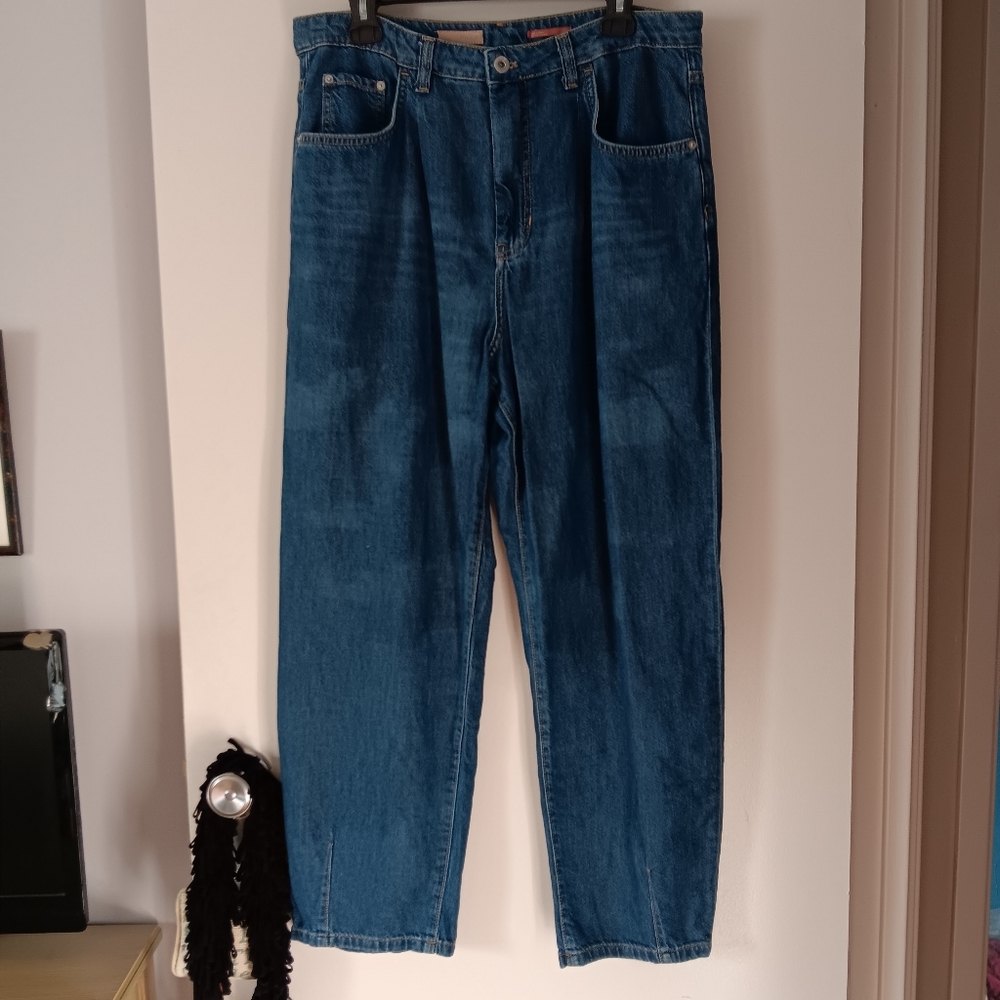 PILCRO ANTHROPOLOGIE Lightweight Baggy Loose Jeans 32